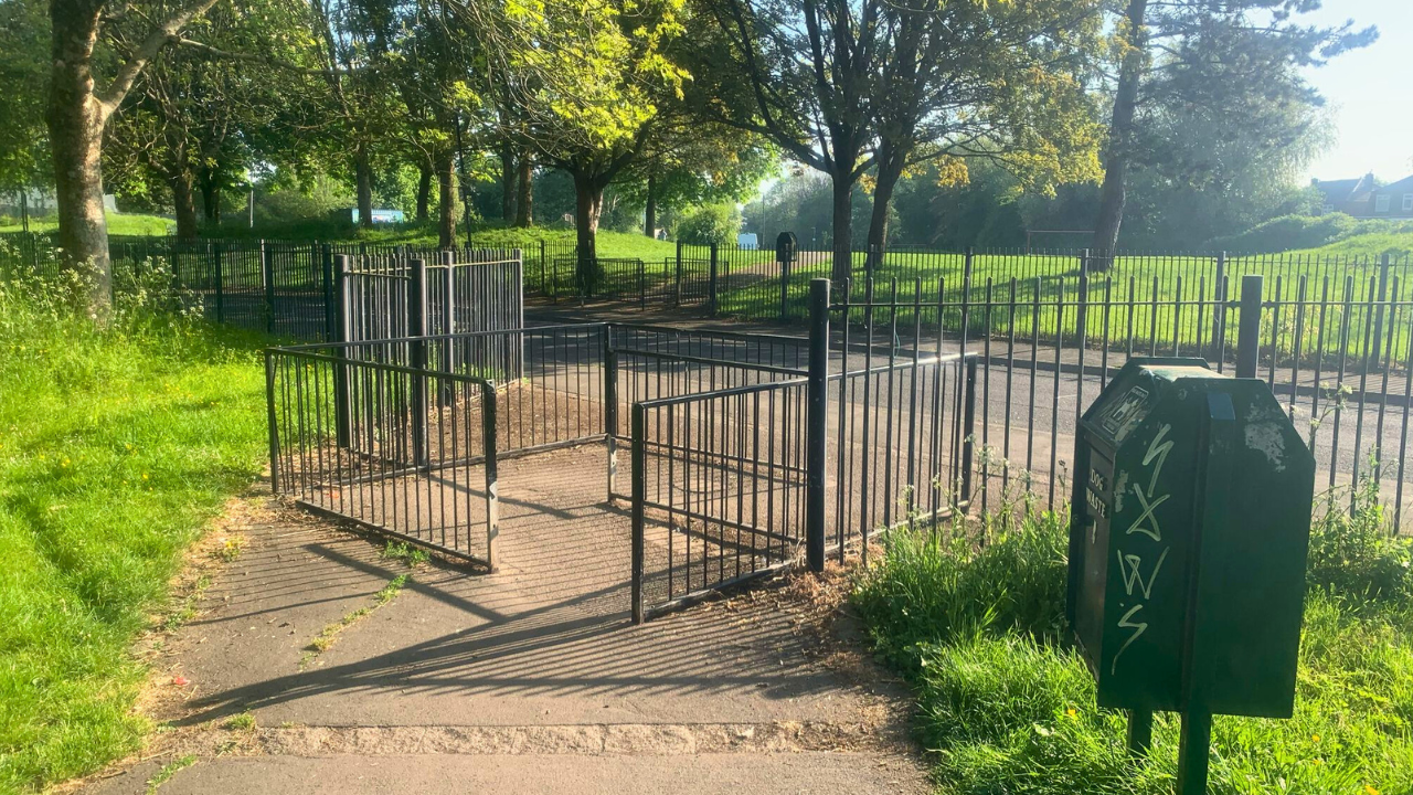 Withywood Park gate