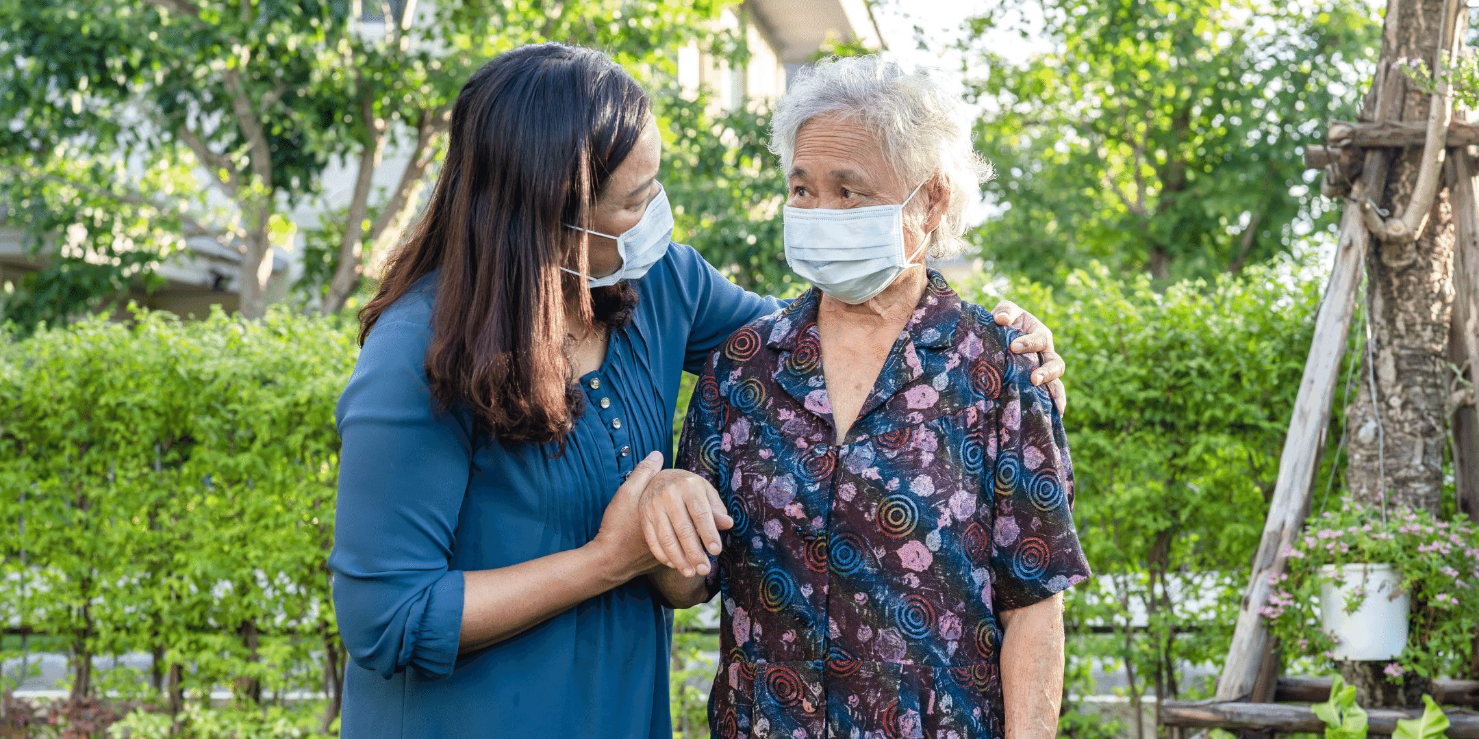 Carer and elderly